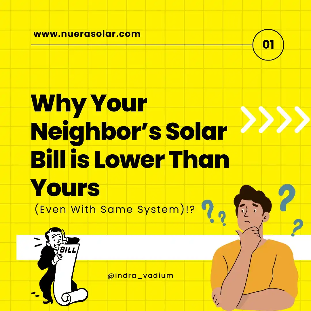 Why Your Neighbor's Solar Bill is Lower