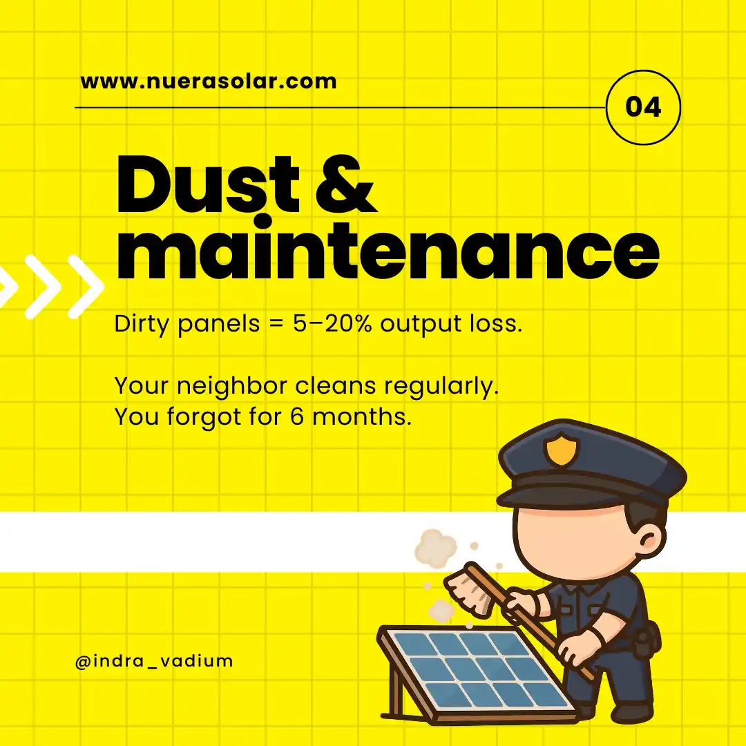 Dust and Maintenance