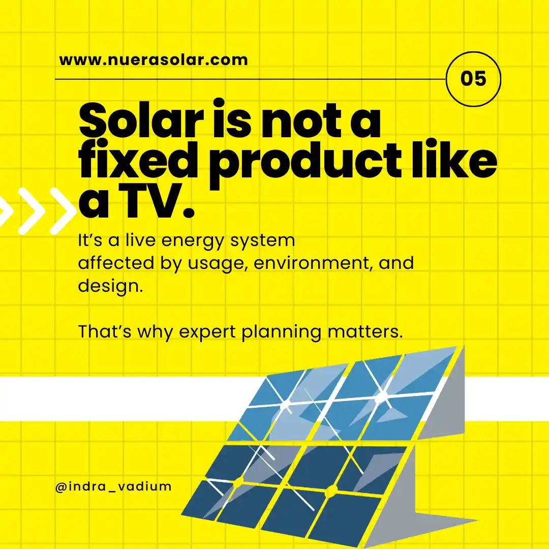 Solar is a Live Energy System
